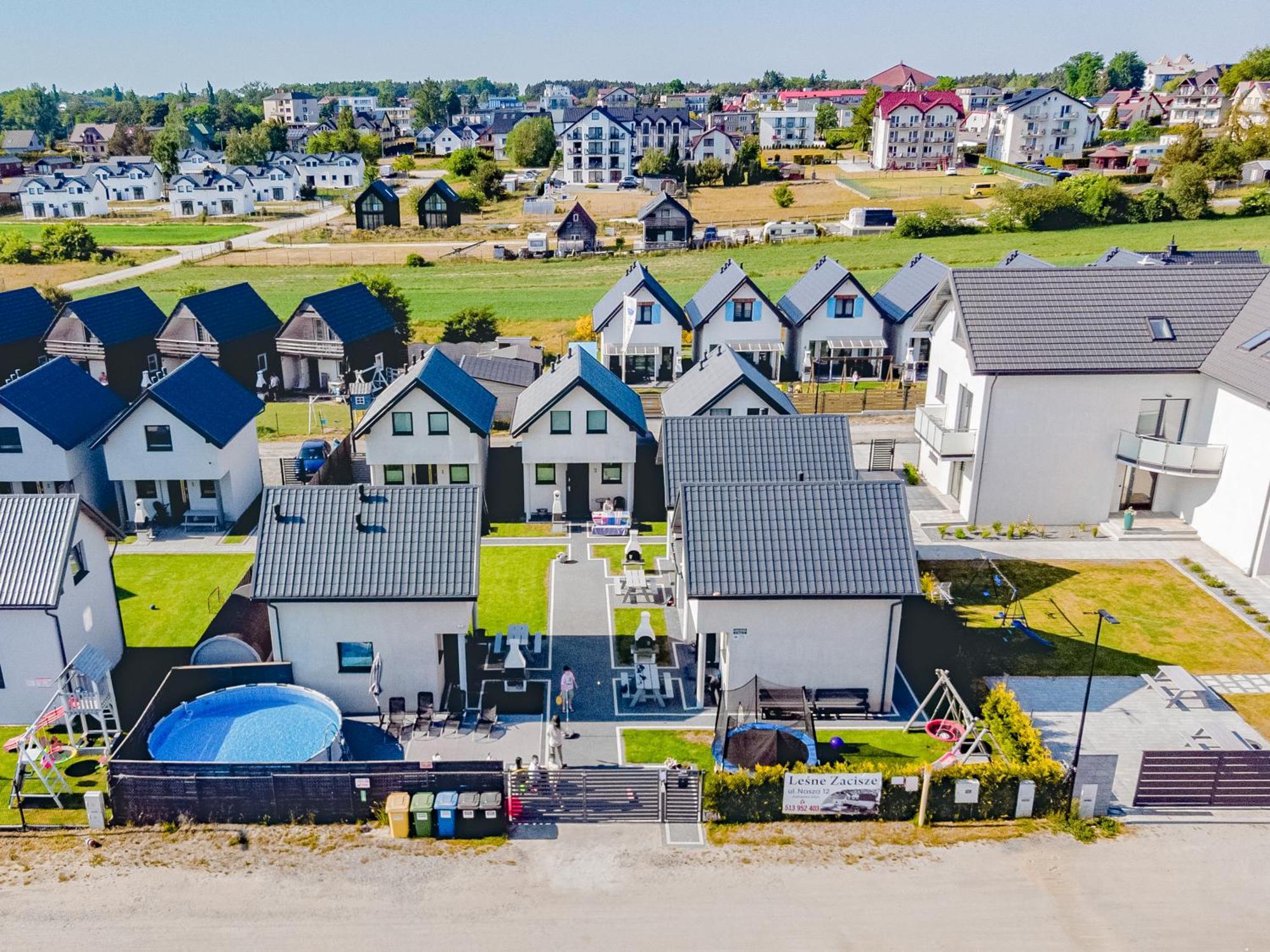 Domki Lesne Zacisze - Domki Z Basenem Jastrzebia Gora Exterior foto