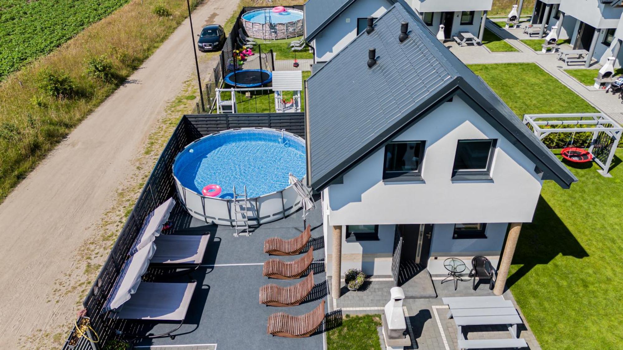 Domki Lesne Zacisze - Domki Z Basenem Jastrzebia Gora Exterior foto